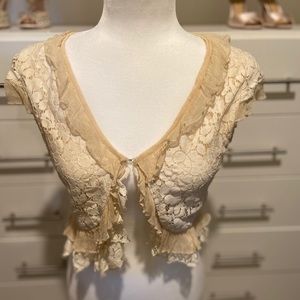 LF Millau Lace Crop Top